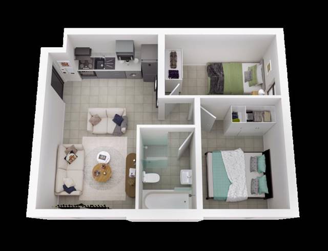 2 BEDROOM APARTMENT FOR SALE IN PARKLANDS EAST